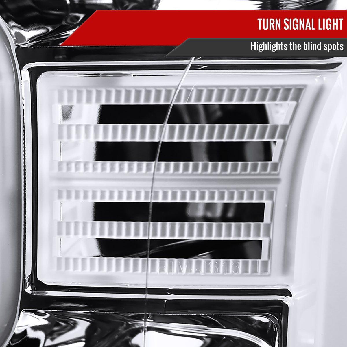 Spec-D Tuning - 2015-2017 Ford F-150 LED Bar Projector Headlights (Chrome Housing/Clear Lens) - 2LHP-F15015-TM