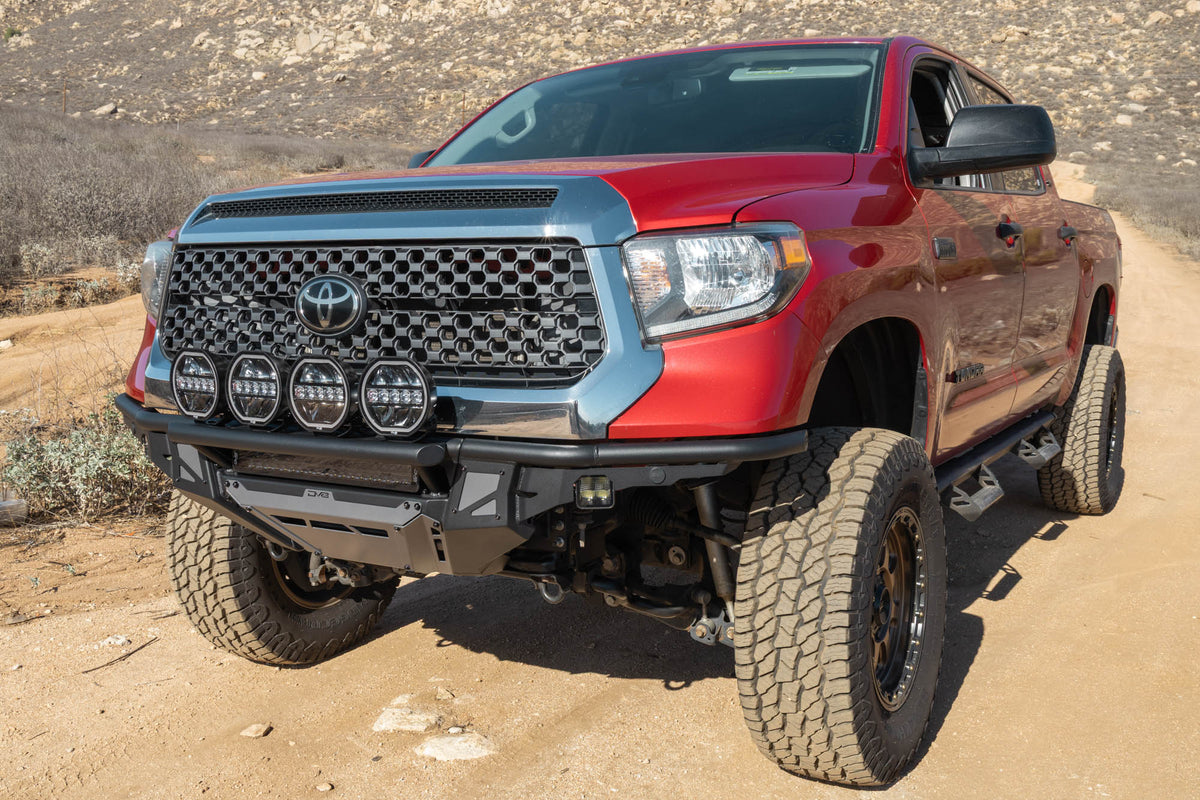 DV8 Offroad - 2014-2021 Toyota Tundra Tube Front Bumper - FBTT2-07