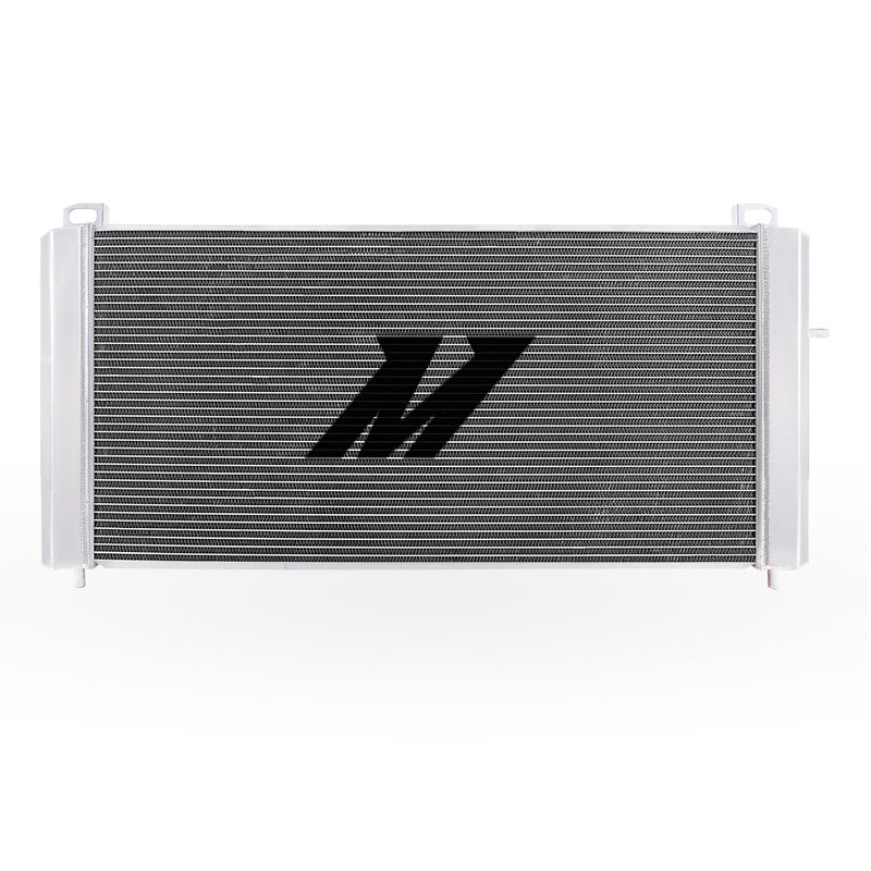 Mishimoto 99-14 Chevrolet Silverado 1500 V8 Aluminum Radiator - MMRAD-GMT-99 for 1999-2013 Chevrolet Silverado 1500 - angle v
