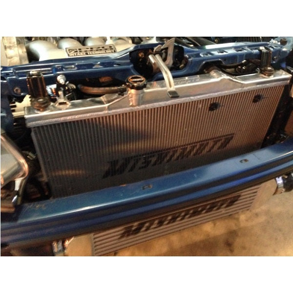 Mishimoto 02-04 Acura RSX Manual Aluminum Radiator - MMRAD-RSX-02 for 2002-2006 Acura RSX - alternate view