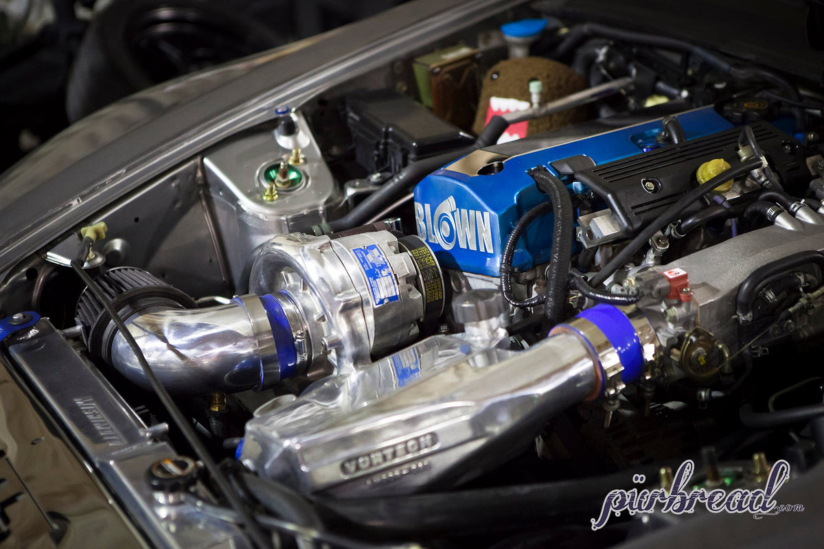 Mishimoto 00-09 Honda S2000 Manual Aluminum Radiator - MMRAD-S2K-00 for 2000-2009 Honda S2000 - installed view