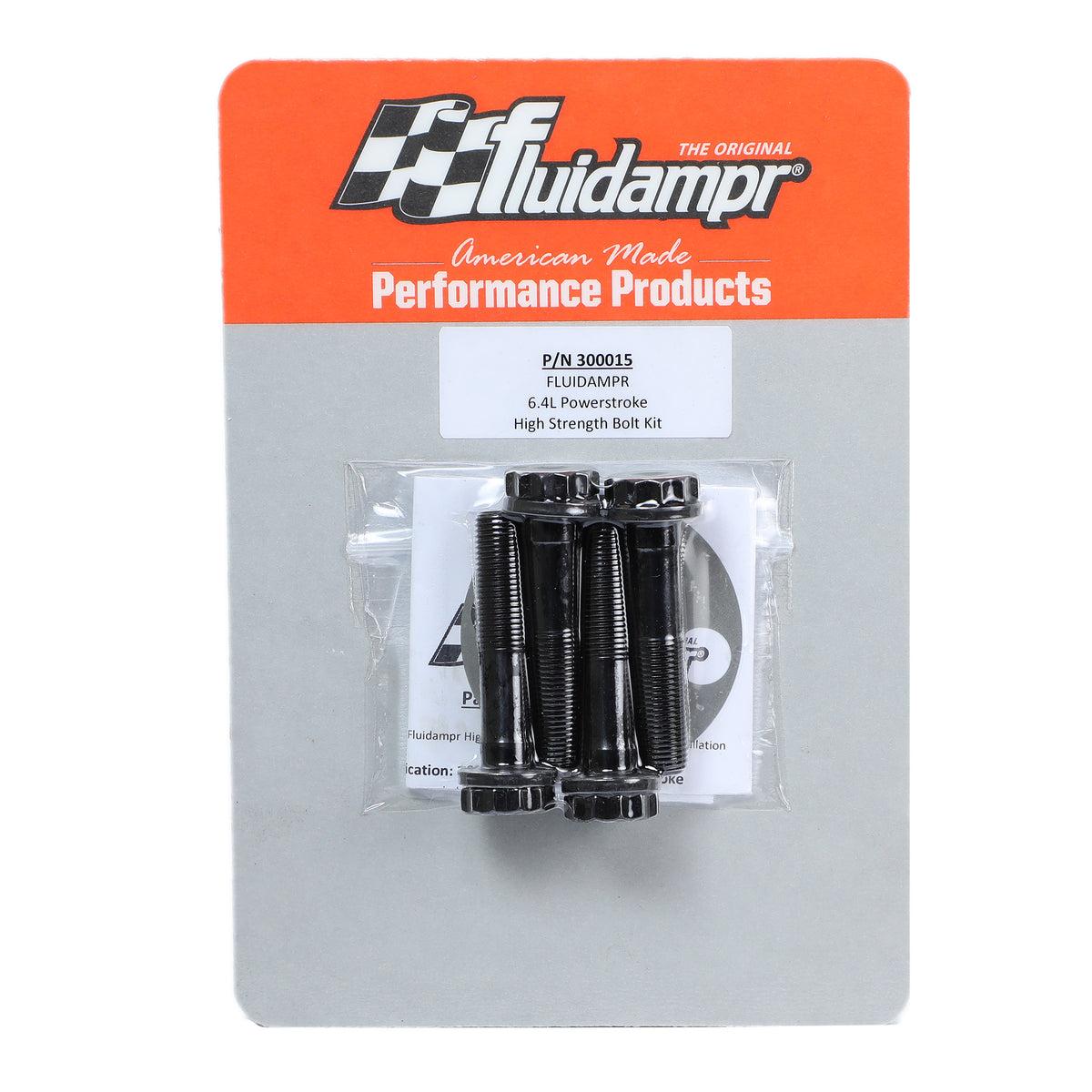 Fluidampr 08-10 Ford Powerstroke 6.4L High Strength Bolt Kit - 300015