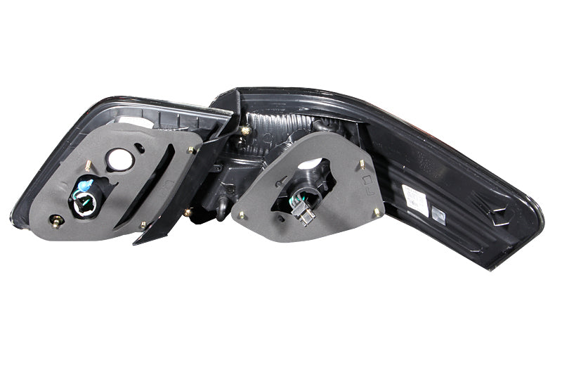 ANZO 2007-2009 Toyota Camry LED Taillights Black - 321163