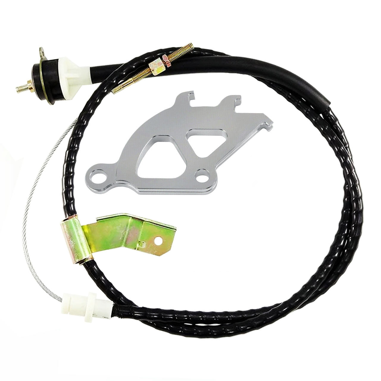 UPR - Triple Hook Quadrant & Clutch Cable Kit (fits 79-04 Mustang) UPR - 3004-106 for 1979-2004 Ford Mustang