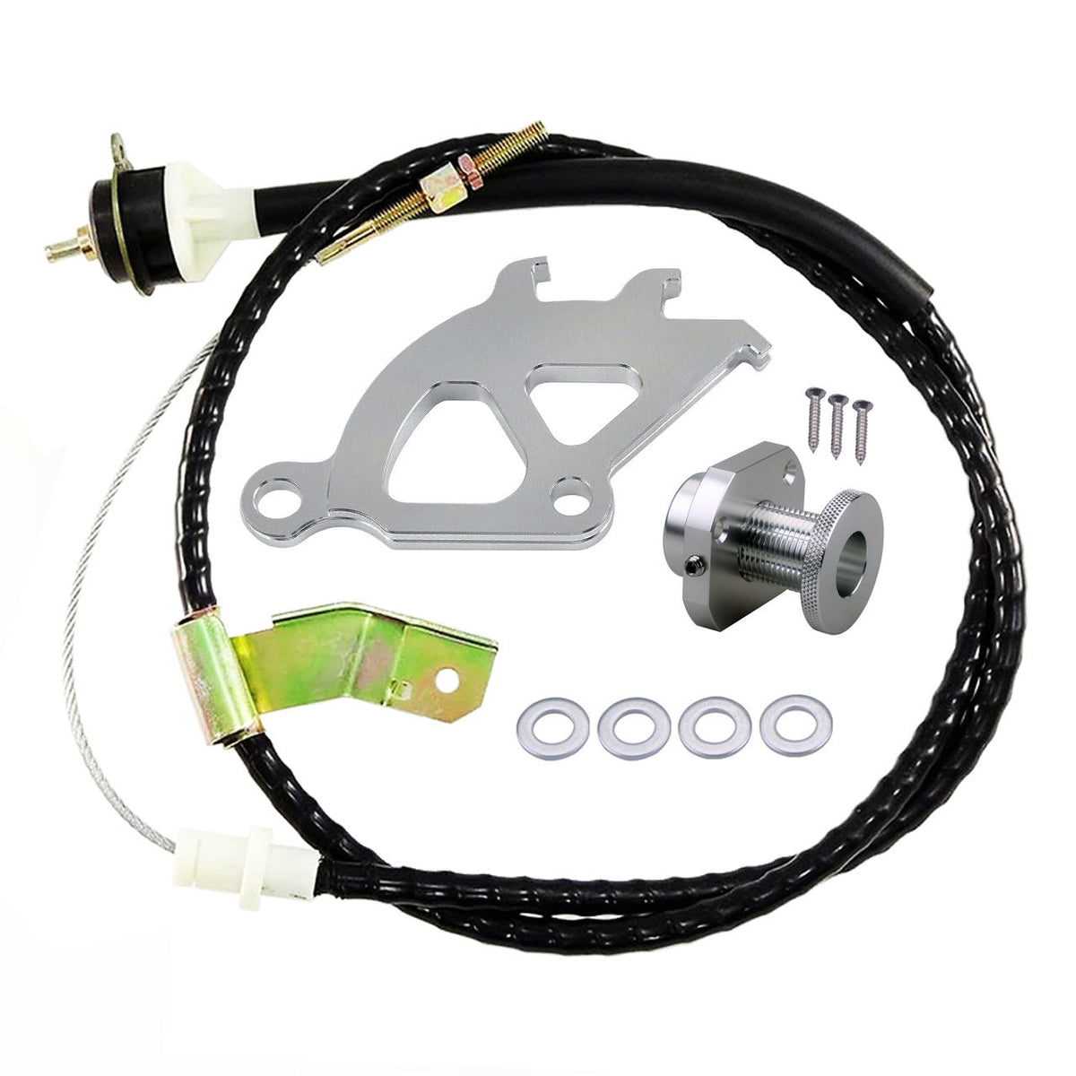 UPR - Quadrant Clutch Cable & QC Firewall Adjuster Kit (fits 79-04 Mustang) UPR - 3004-123 for 1979-2004 Ford Mustang