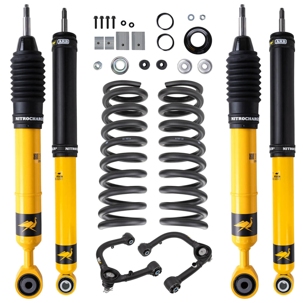 ARB / OME 22-25 Toyota Tundra Front & Rear Nitrocharger Plus Kit w/ UCA - 3004K