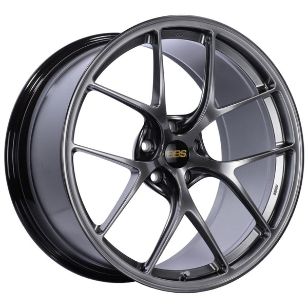 BBS RI-D 20x11 5x112 ET50 Diamond Black Wheel -82mm PFS/Clip Required - RI029DBK by BBS