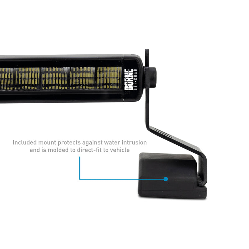 Borne Off-Road 21+ Direct Fit Bronco Light Bar 40in Upfit - BNLT-BR-21-SS40U