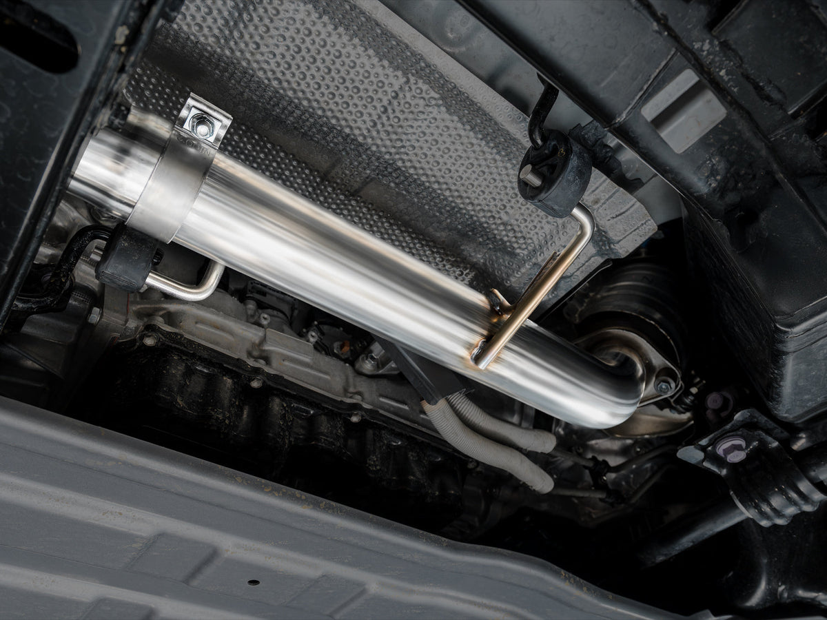AWE Tuning 2024+ Toyota Land Cruiser / 2025+ Toyota 4Runner 0FG Cat-Back Exhaust w/ BashGuard - 3015-28056