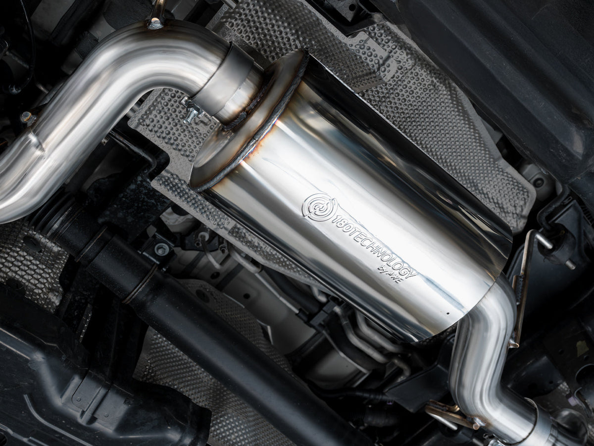 AWE Tuning 2024+ Toyota Land Cruiser / 2025+ Toyota 4Runner 0FG Cat-Back Exhaust w/ BashGuard - 3015-28056
