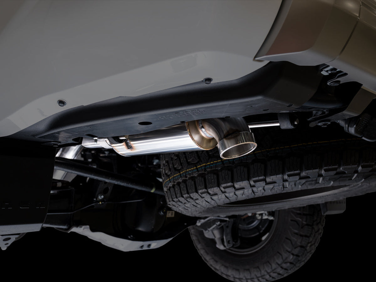 AWE Tuning 2024+ Toyota Land Cruiser / 2025+ Toyota 4Runner 0FG Cat-Back Exhaust w/ BashGuard - 3015-28056