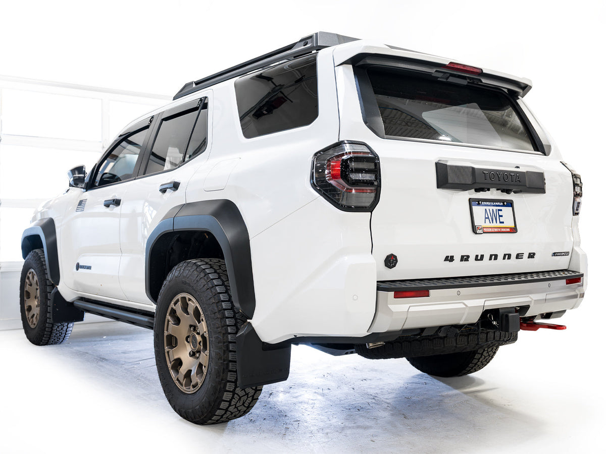 AWE Tuning 2024+ Toyota Land Cruiser / 2025+ Toyota 4Runner 0FG Cat-Back Exhaust w/ BashGuard - 3015-28056