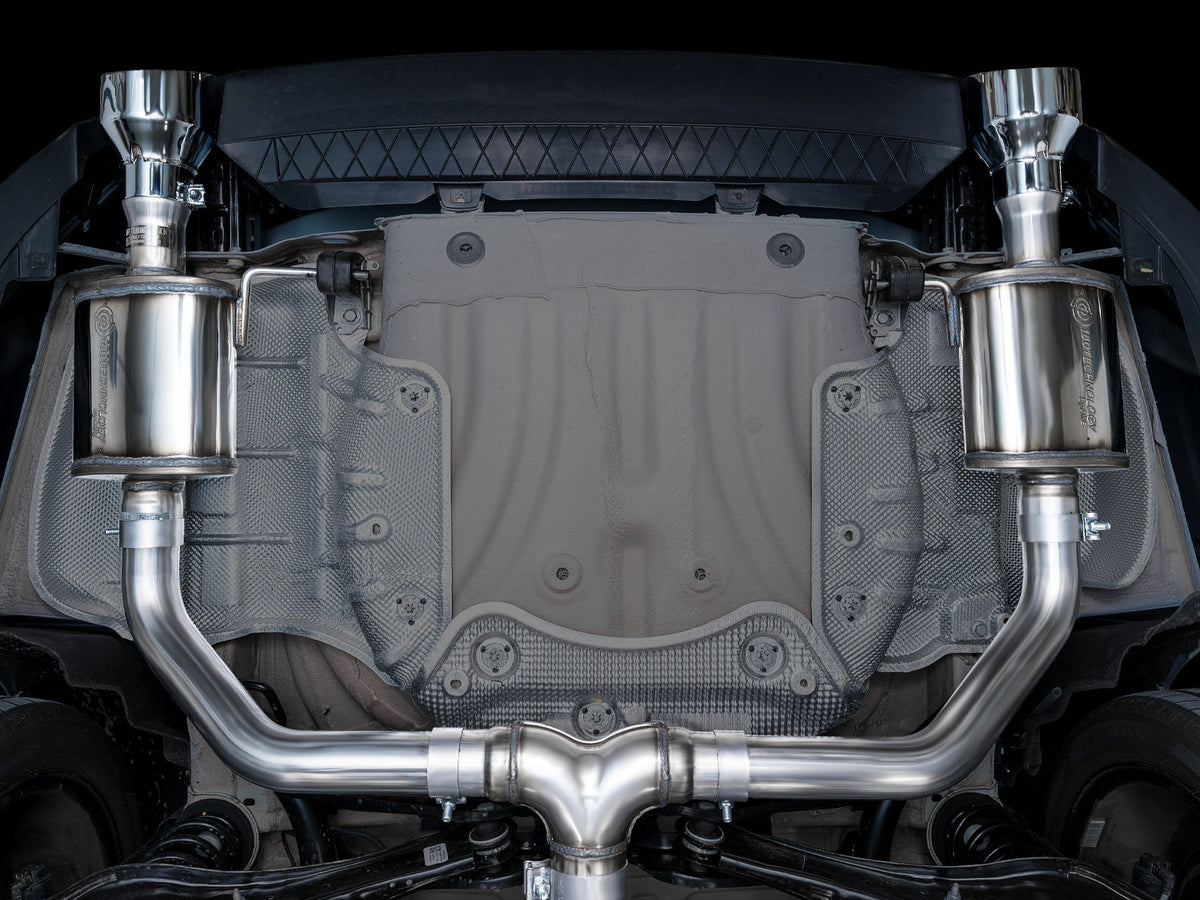 AWE 22-25 Volkswagen Jetta GLI Touring Edition Exhaust - Chrome Silver Tips - 3015-32275