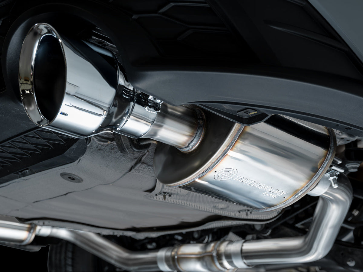 AWE 22-25 Volkswagen Jetta GLI Touring Edition Exhaust - Chrome Silver Tips - 3015-32275