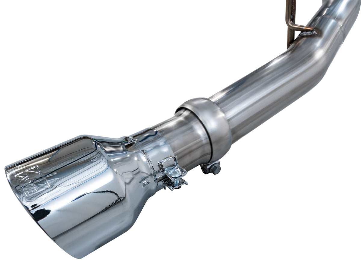 AWE Tuning 2025+ RAM 1500 RHO 3.0 I6 TT 0FG Dual Rear Exit Catback Exhaust - Chrome Silver Tips - 3015-32630