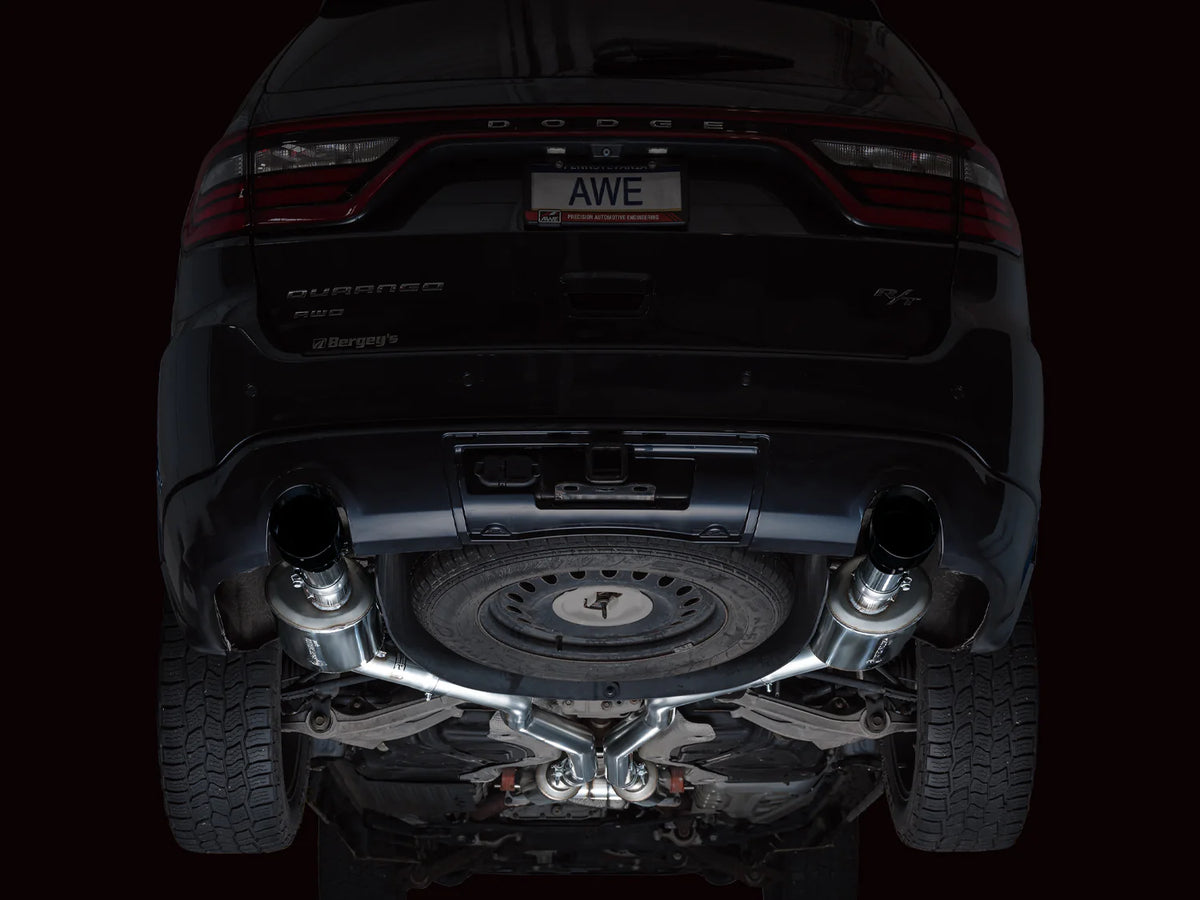 AWE Tuning 11-24 Dodge Durango 5.7L Track Edition Exhaust w/ Diamond Black Tips