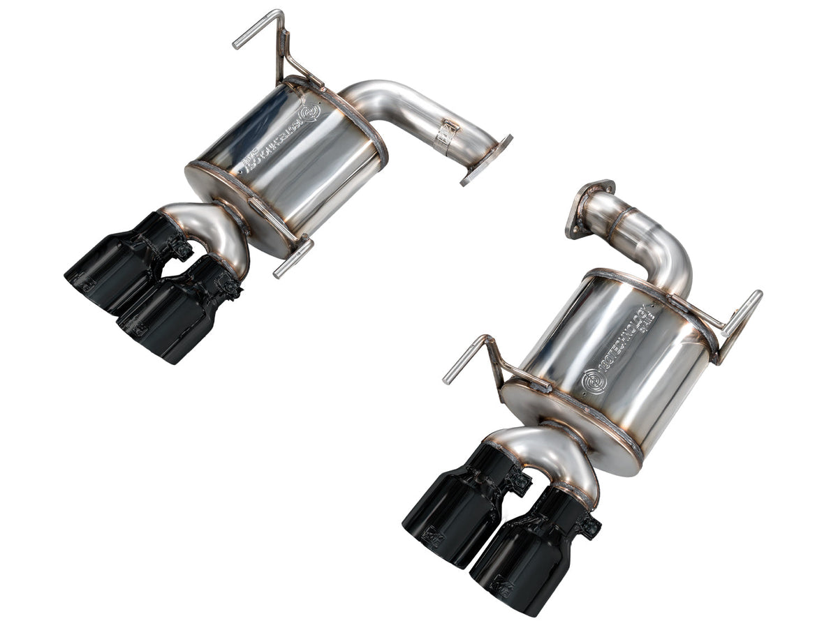 AWE Tuning 22-25 Subaru VB WRX Touring Edition Axleback Exhaust - Diamond Black Tips - 3015-43424