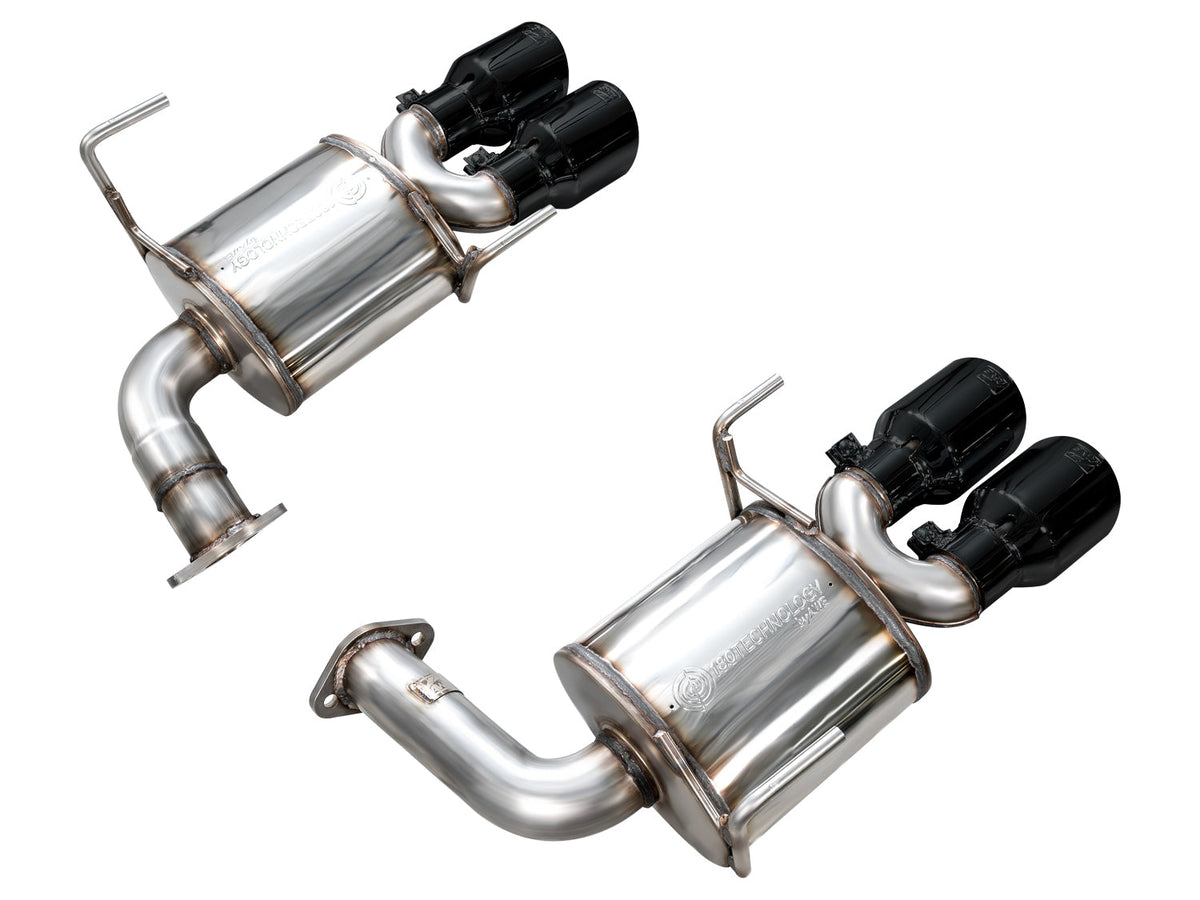 AWE Tuning 22-25 Subaru VB WRX Touring Edition Axleback Exhaust - Diamond Black Tips - 3015-43424