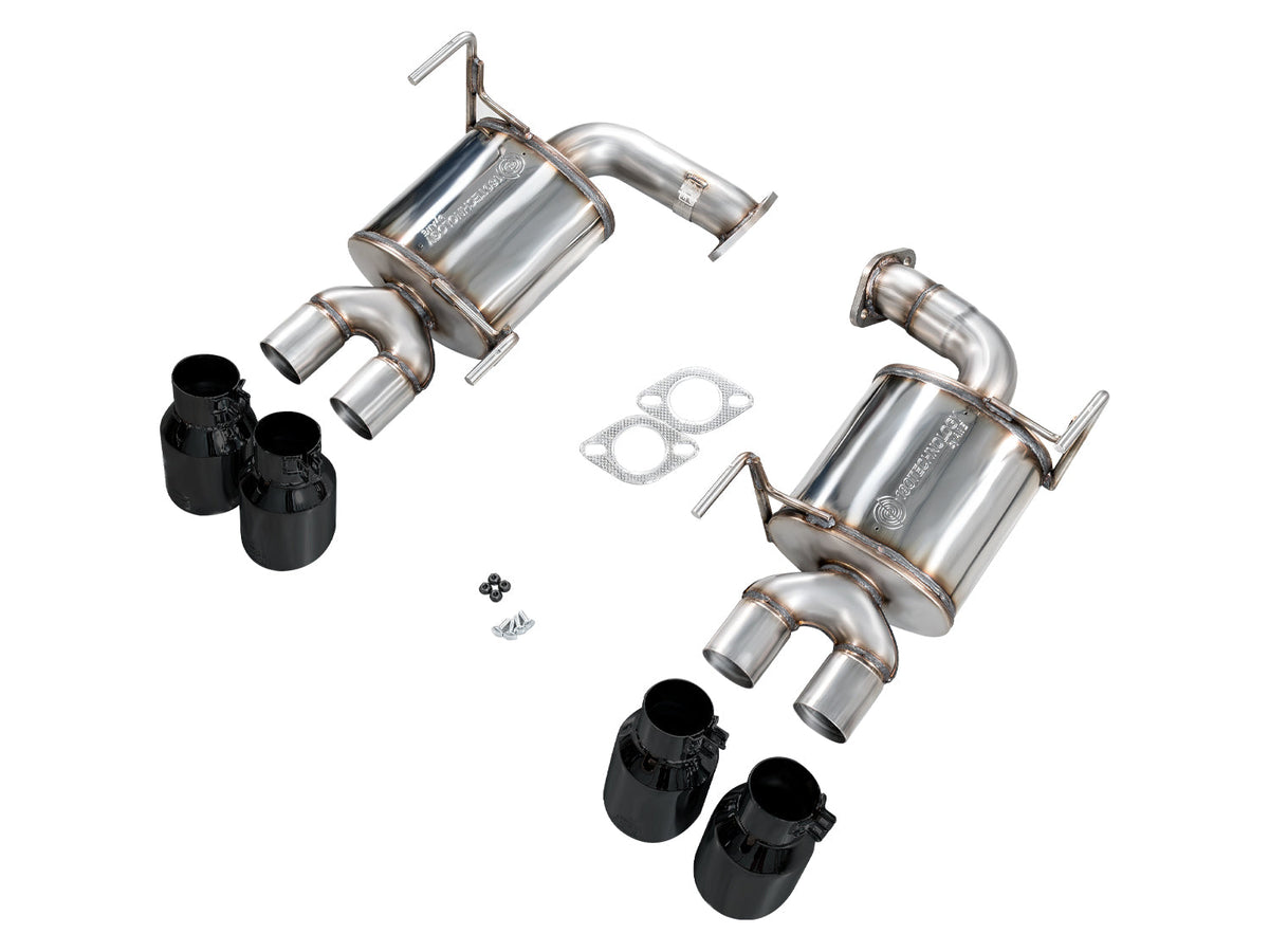 AWE Tuning 22-25 Subaru VB WRX Touring Edition Axleback Exhaust - Diamond Black Tips - 3015-43424