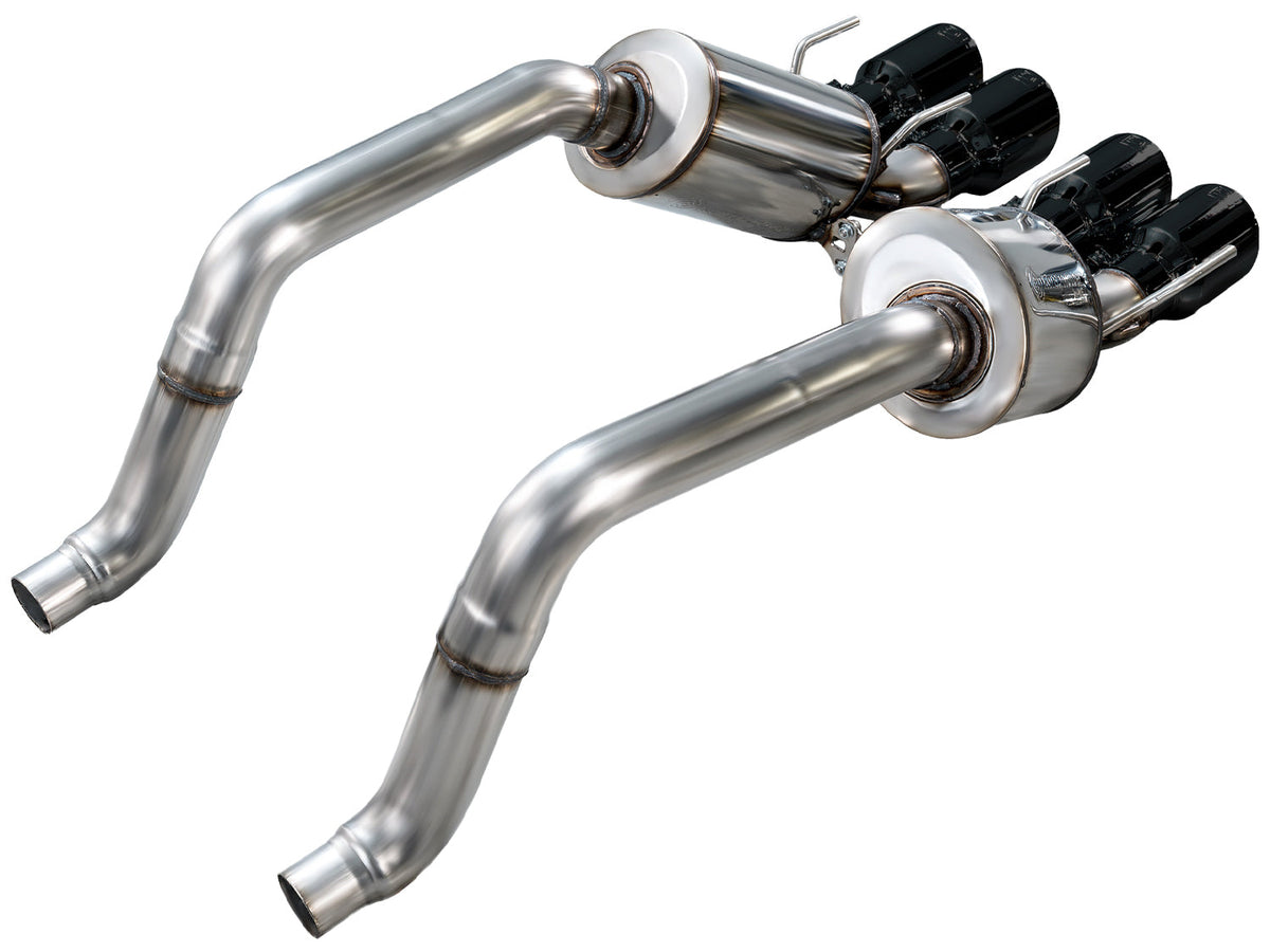 AWE Tuning 09-13 Chevrolet Corvette 6.2L Touring Edition Axle-back Exhaust w/ Diamond Black Tips - 3015-43662 for 2009-2013 C