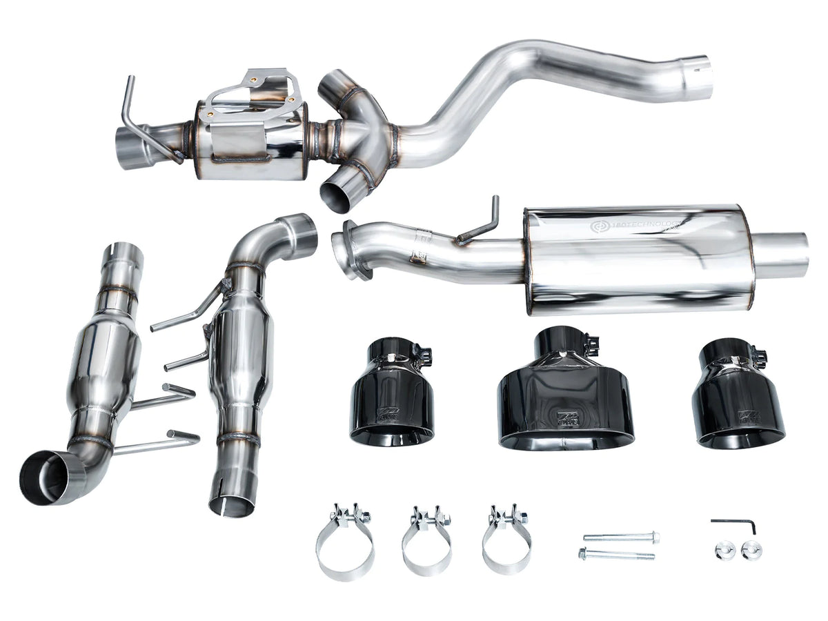 AWE Tuning 2023+ Toyota GR Corolla Track Edition Exhaust - Diamond Black Tips