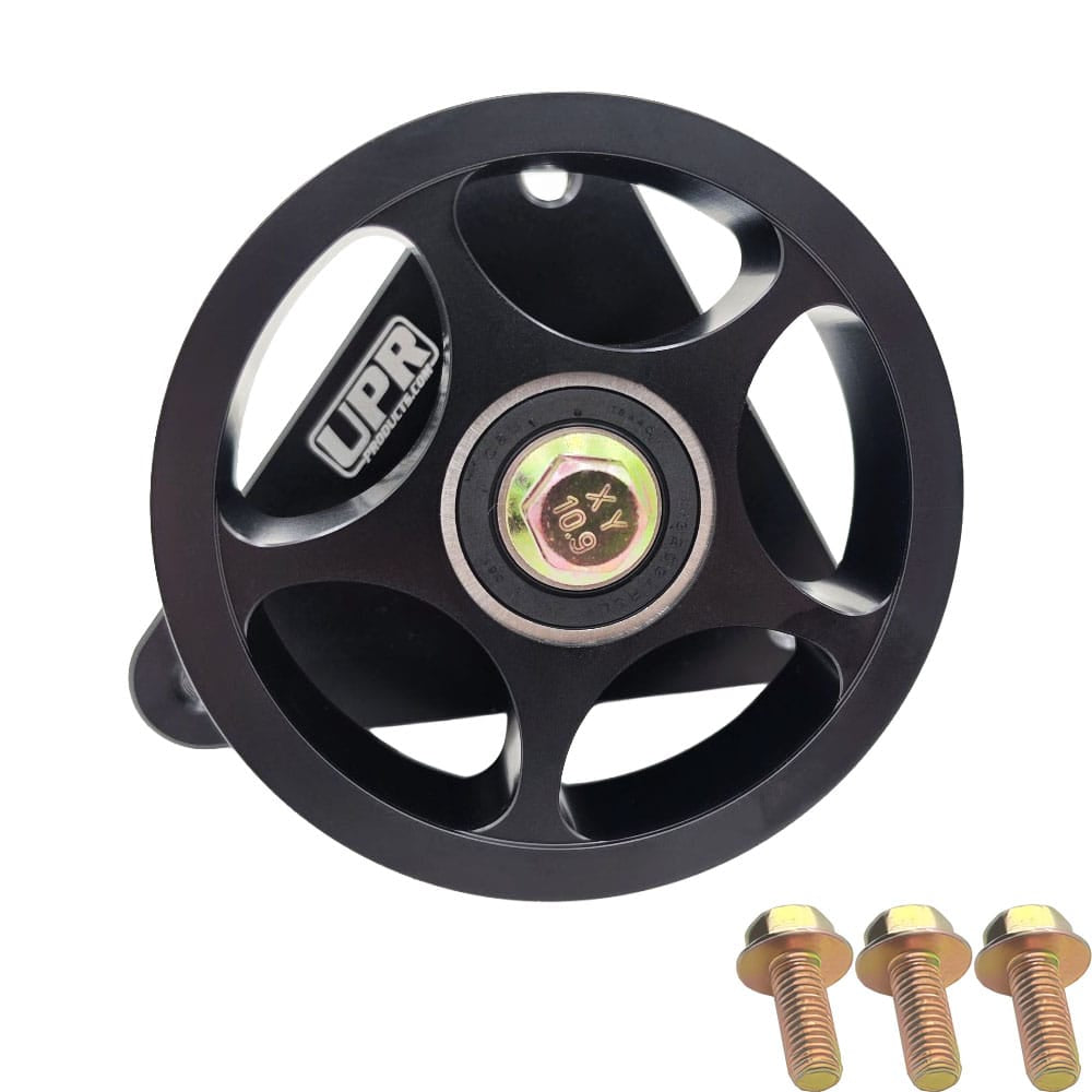 UPR - Power Steering Pump Delete Kit with 5 Star Pulley (fits 86-95 Mustang, SBF 289 302 351) - 3017-04