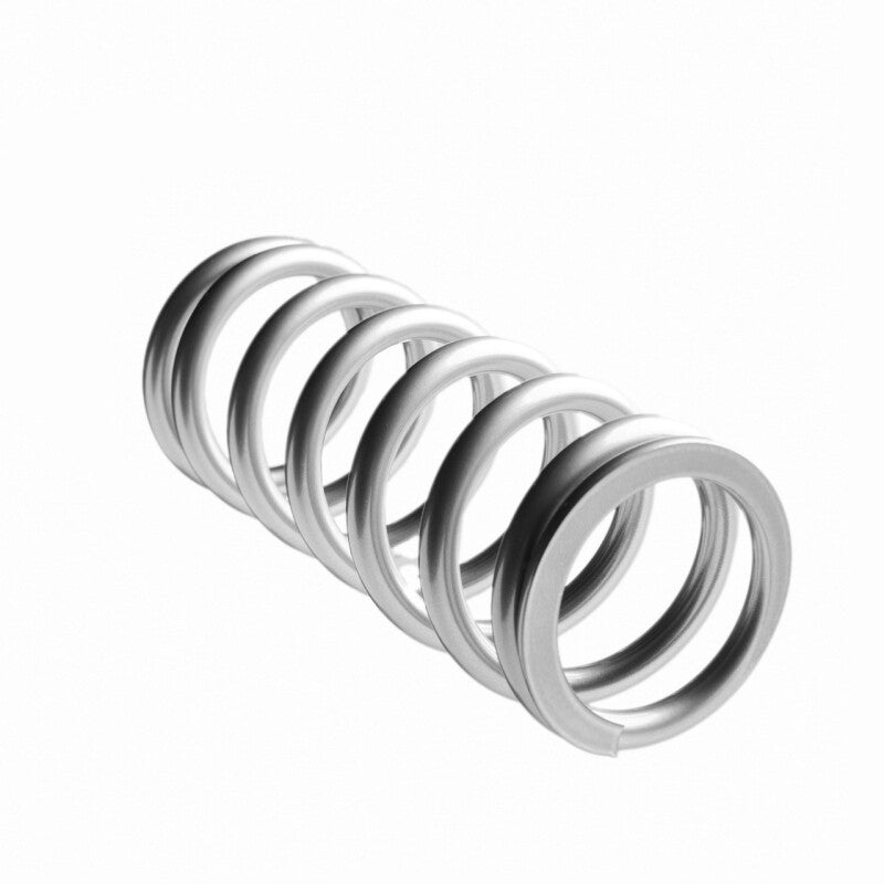 QA1 2-1/2in ID High Travel Spring - 10in Length x 750lbs/in - Silver Powder Coated - 10HT750 - out of package