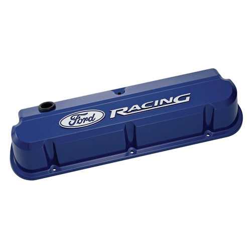 Ford Performance - Ford Racing 289-351 Slant Edge Valve Cover Blue - 302-136