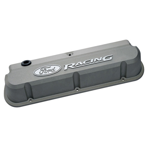 Ford Performance - Ford Racing 289-351 Slant Edge Valve Cover Gray - 302-137