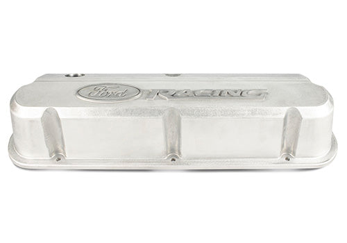 Ford Performance - Slant Edge Valve Covers, Bare With Ford Racing Logo-ready for Finishing - 302-146