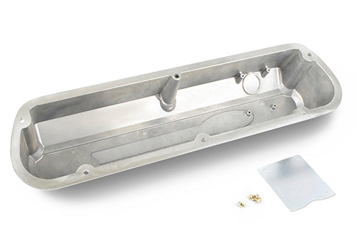 Ford Performance - Slant Edge Valve Covers, Bare With Ford Racing Logo-ready for Finishing - 302-146