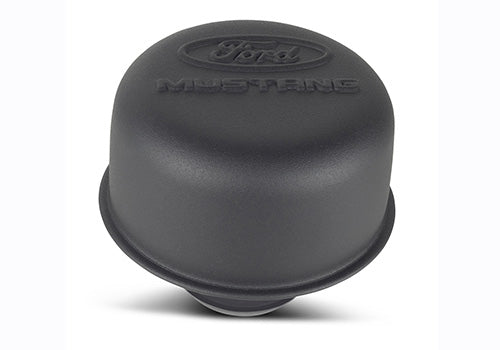 Ford Performance - Ford Mustang Logo Air Breather Cap: Black Crinkle Finish - 302-221