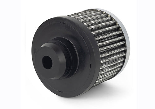 Ford Performance - "ford Racing" Breather - Black Crinkle Finish - Unshielded - 302-234