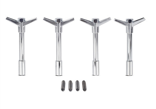 Ford Performance - Valve Cover Hold Down Wing Nuts:chrome - 302-325