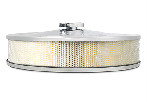 Ford Performance - Air Cleaner Kit: Chrome, Ford Racing Emblem - 302-350