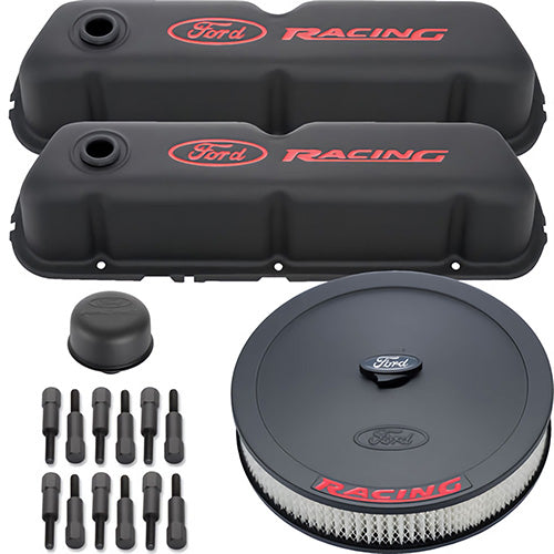 Ford Performance - Ford Racing Complete Dress up Kit, Black Crinkle Finish - 302-500