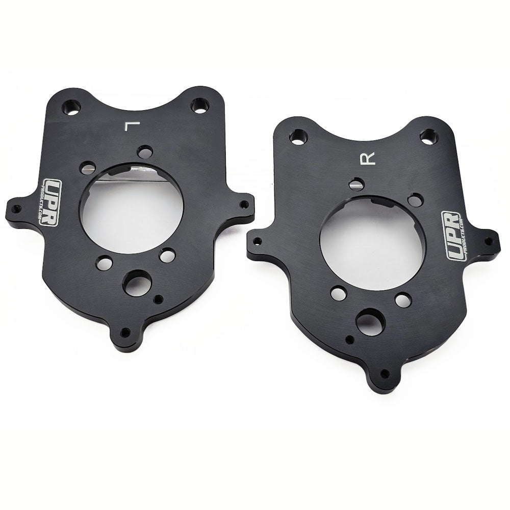 UPR - Rear Billet Brake Bracket Set (fits 94-04 Ford Mustang Cobra) UPR - 3020-01 for 1994-2004 Ford Mustang - detail view