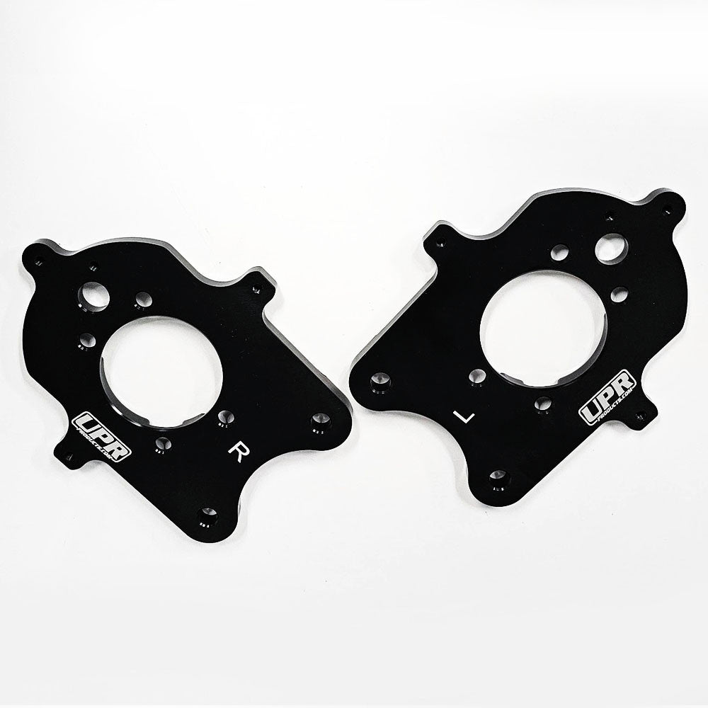 UPR - Rear Billet Brake Bracket Set (fits 94-04 Ford Mustang Cobra) UPR - 3020-01 for 1994-2004 Ford Mustang - front view
