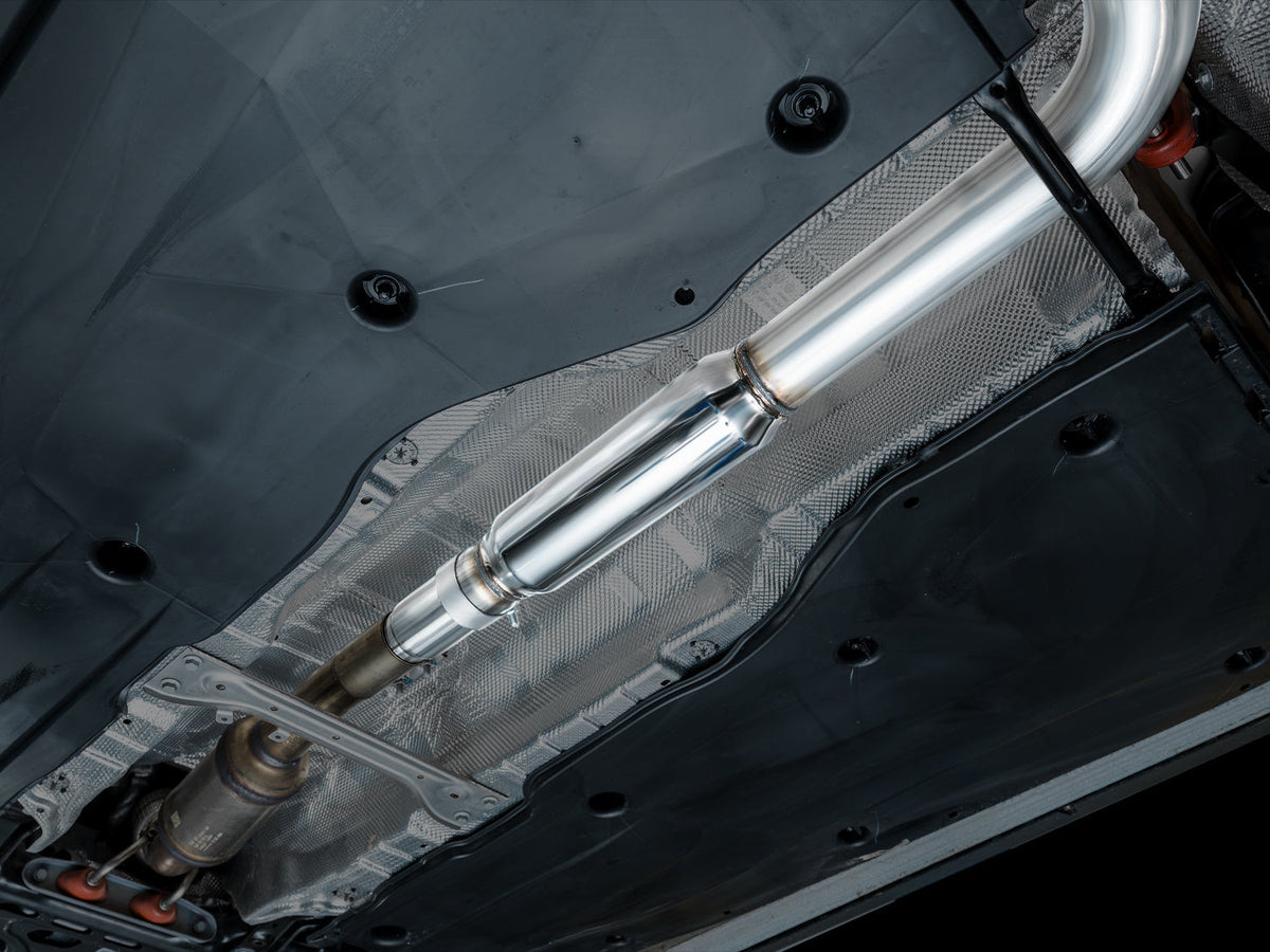 AWE 22-25 Volkswagen Jetta GLI Touring Edition Exhaust - Chrome Silver Tips - 3015-32275