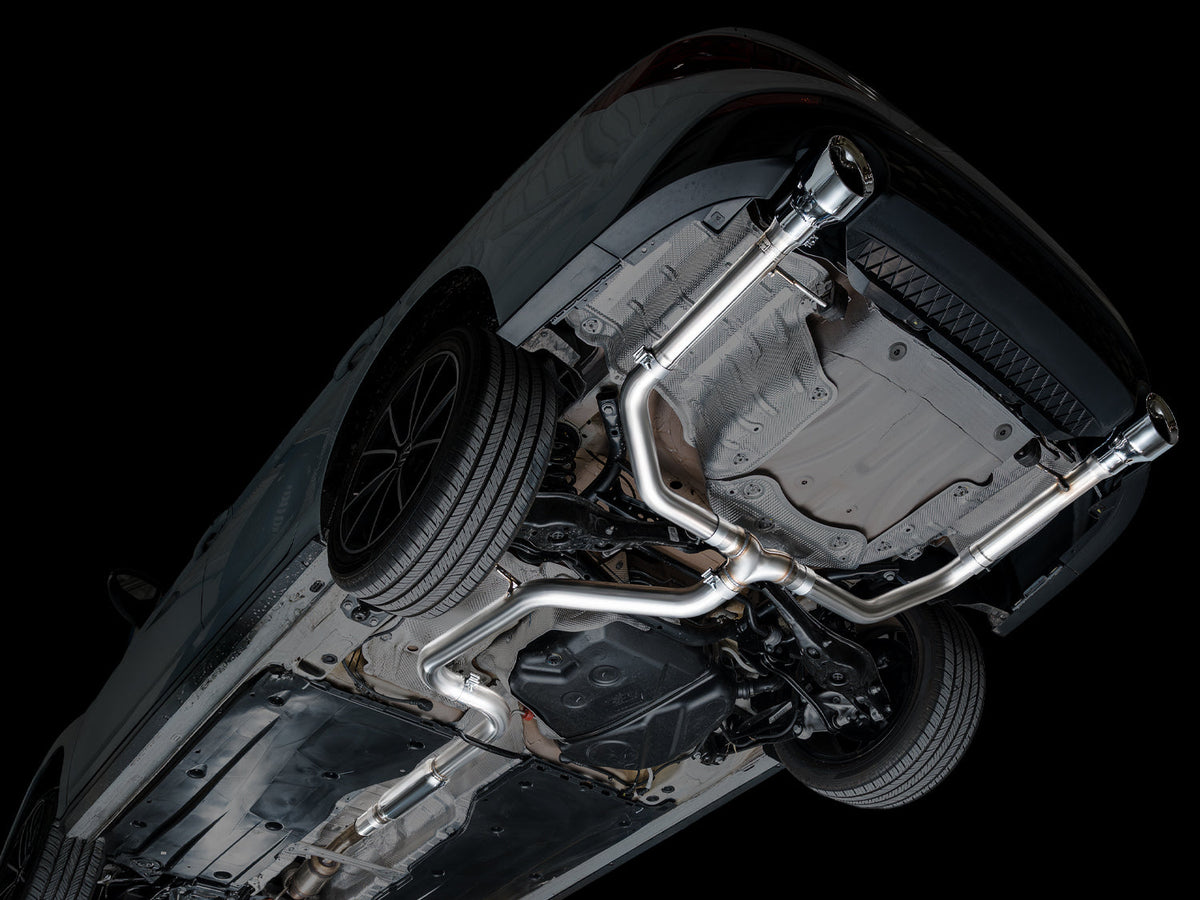 AWE 22-25 Volkswagen Jetta GLI Track Edition Exhaust - Chrome Silver Tips - 3020-32275