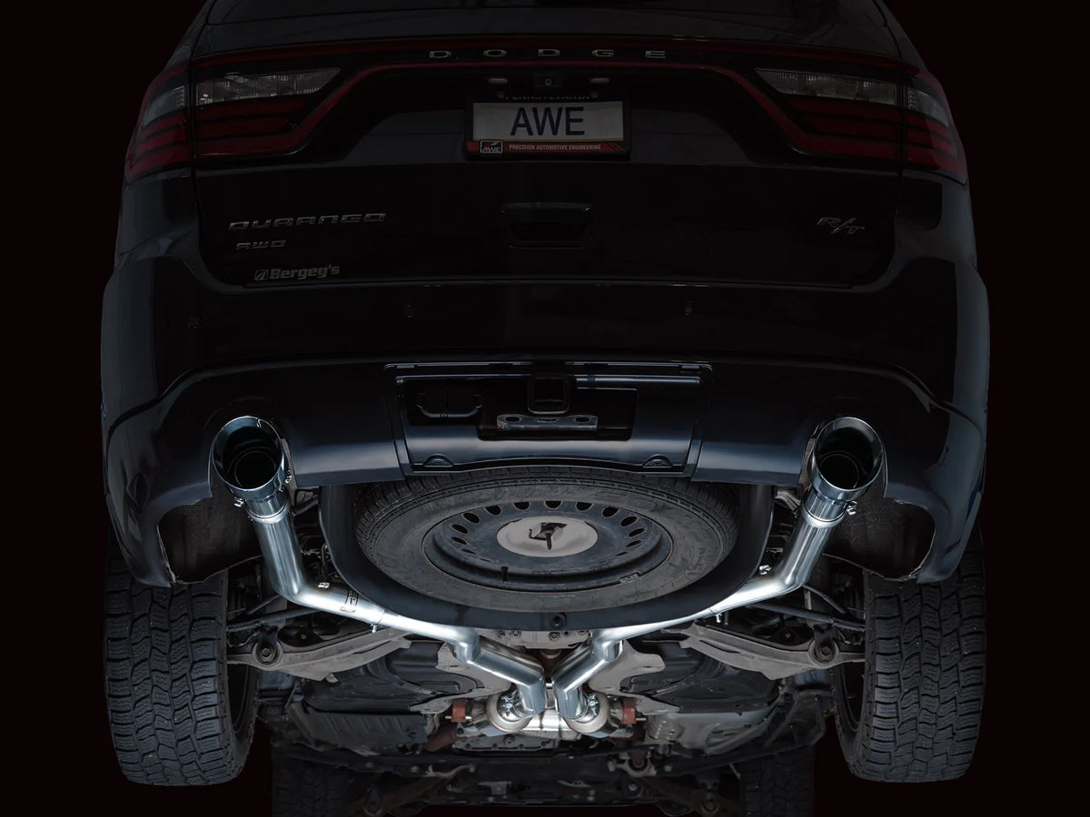 AWE Tuning 11-24 Dodge Durango 5.7L Track Edition Exhaust w/ Chrome Silver Tips