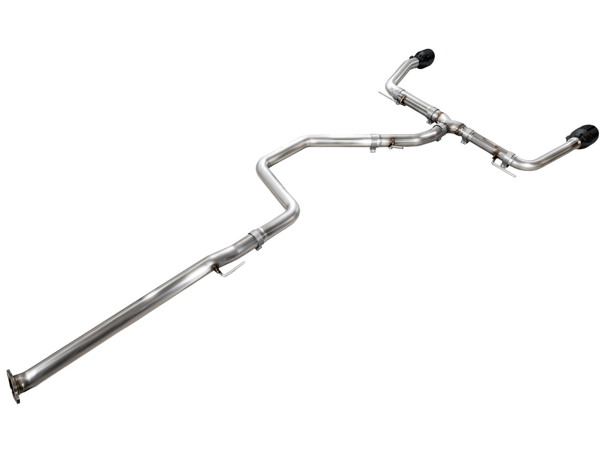 AWE 22-26 Hyundai Elantra N Track Edition Cat-Back Exhaust - Diamond Black Tips - 3020-33237