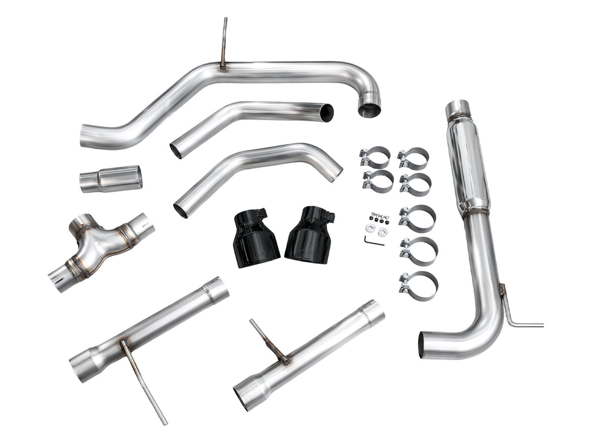 AWE 22-25 Volkswagen Jetta GLI Track Edition Exhaust - Diamond Black Tips - 3020-33275