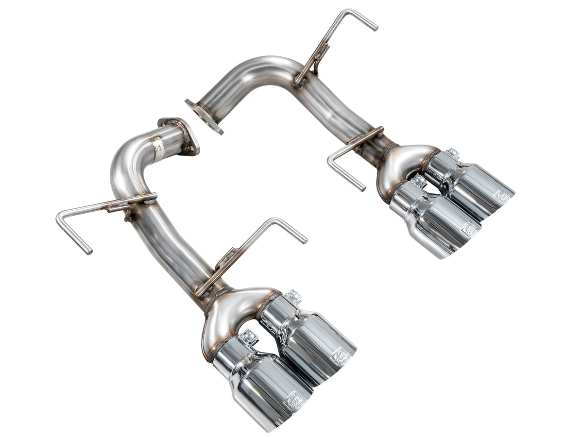 AWE Tuning 22-25 Subaru VB WRX Track Edition Axleback Exhaust - Chrome Silver Tips - 3020-42424