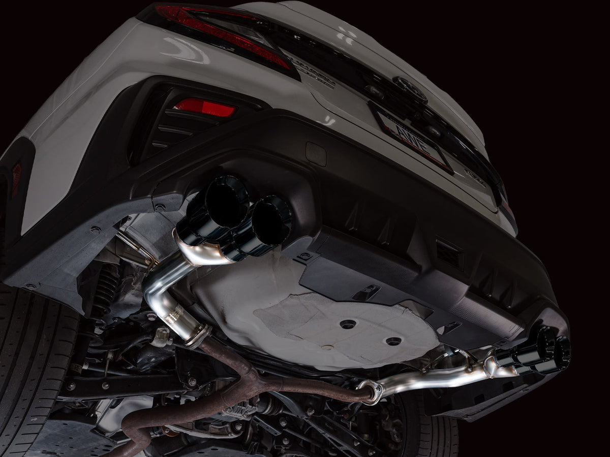 AWE Tuning 22-25 Subaru VB WRX Track Edition Axleback Exhaust - Diamond Black Tips - 3020-43424
