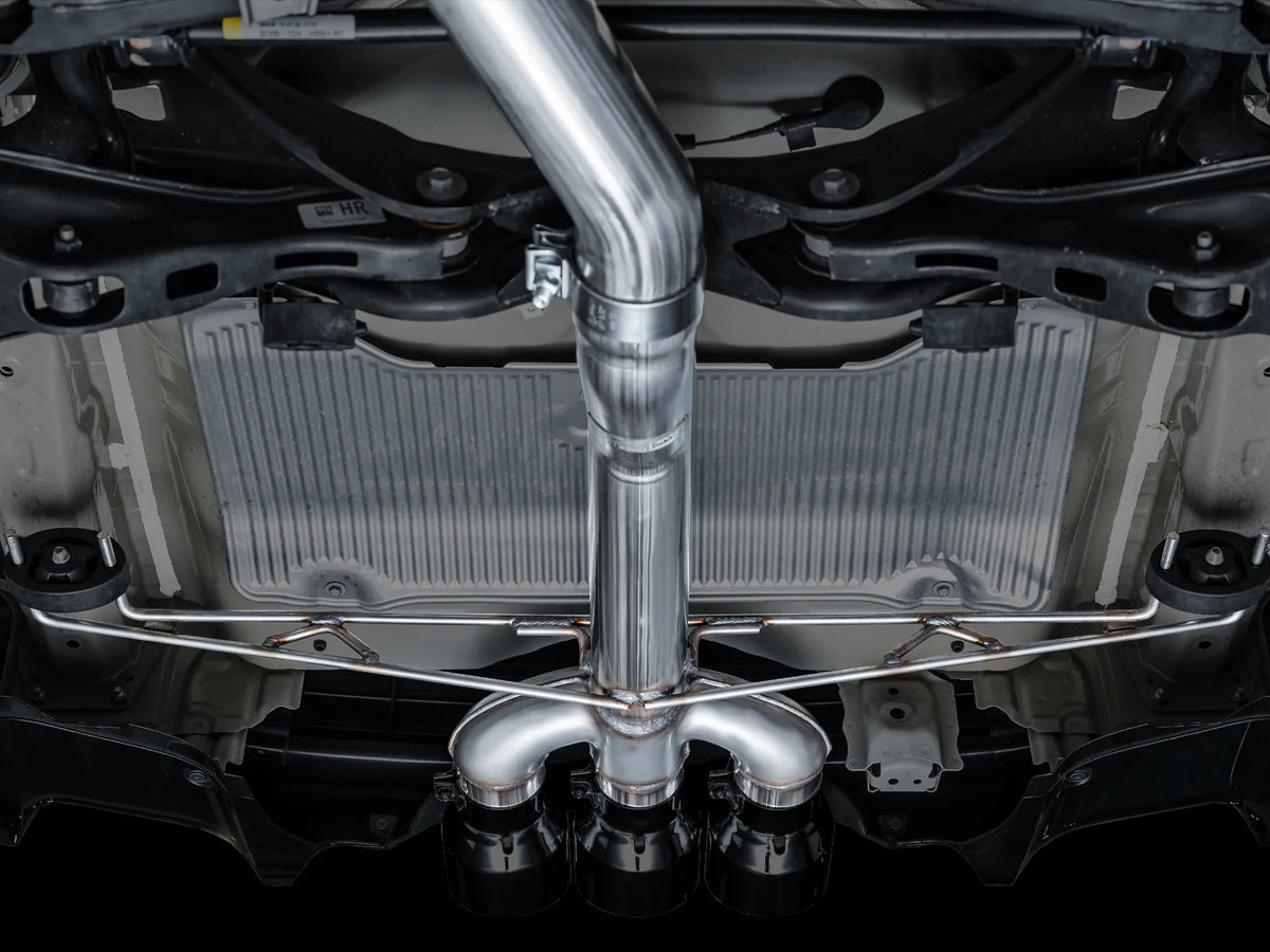 AWE Tuning 2024 Acura Integra Type S DE5 FWD Track Edition Exhaust w/ Triple Diamond Black Tips