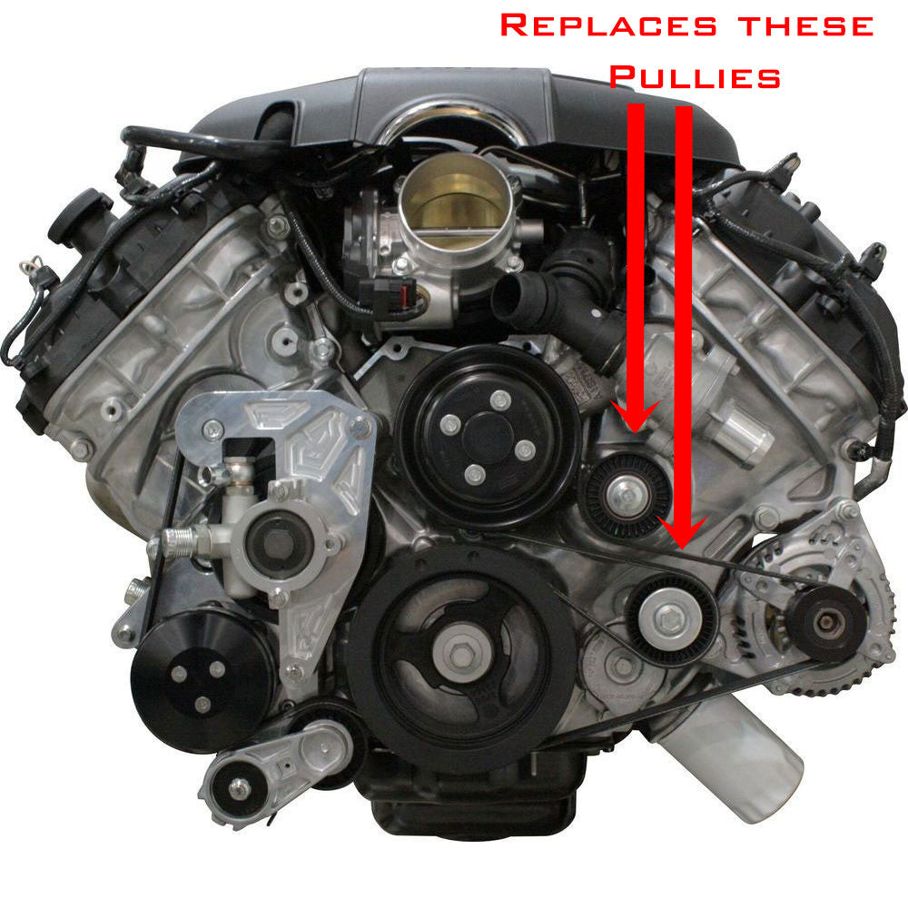 UPR - Coyote Billet Idler Pulley (fits 11-22 Mustang GT) UPR - 3022-03 for 2011-2022 Ford Mustang - detail view