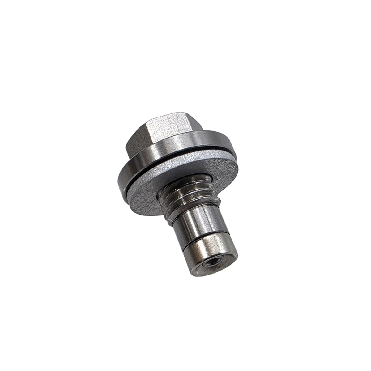 UPR - M12-1.25 SS Magnetic Engine Oil Pan Drain Plug (fits Infiniti Lexus Nissan Toyota) - 3025-07 by UPR Products - front vi