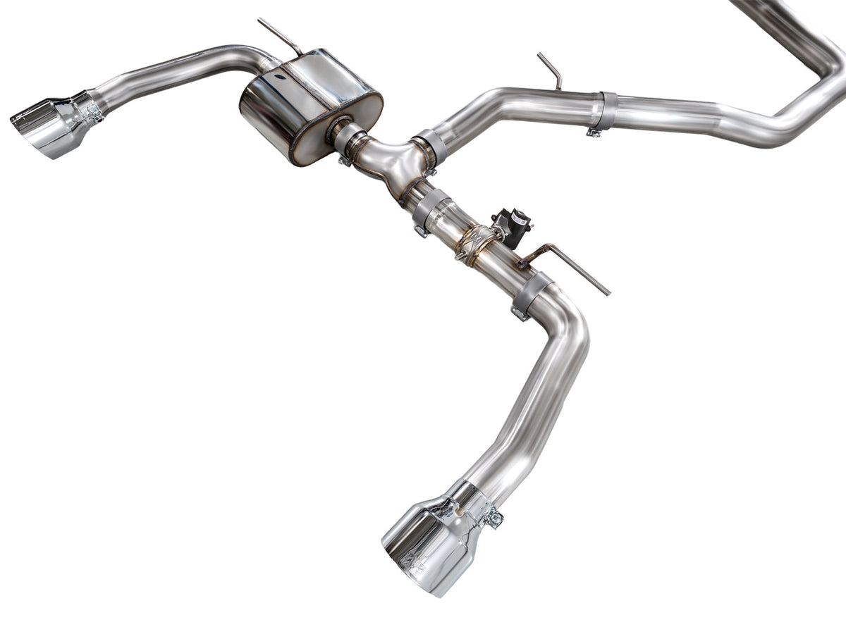 AWE 22-26 Hyundai Elantra N SwitchPath Cat-Back Exhaust - Chrome Silver Tips - 3025-32237 for 2022-2026 Hyundai Elantra N - a