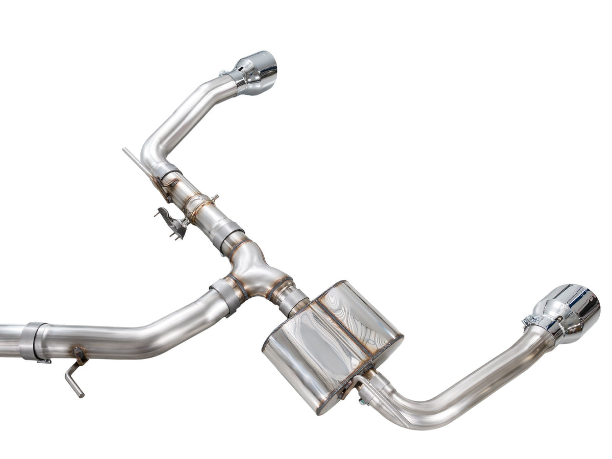 AWE 22-26 Hyundai Elantra N SwitchPath Cat-Back Exhaust - Chrome Silver Tips - 3025-32237 for 2022-2026 Hyundai Elantra N - d